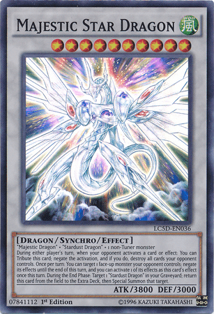Majestic Star Dragon [LC5D-EN036] Super Rare - POKÉ JEUX