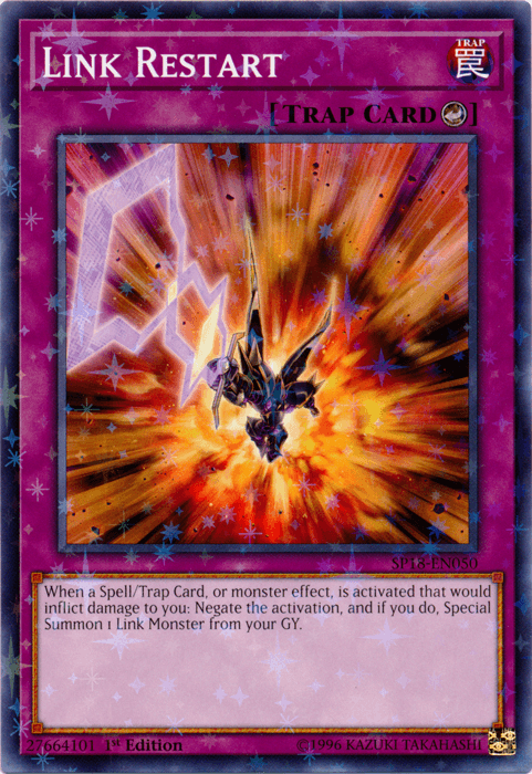Link Restart [SP18-EN050] Starfoil Rare - POKÉ JEUX