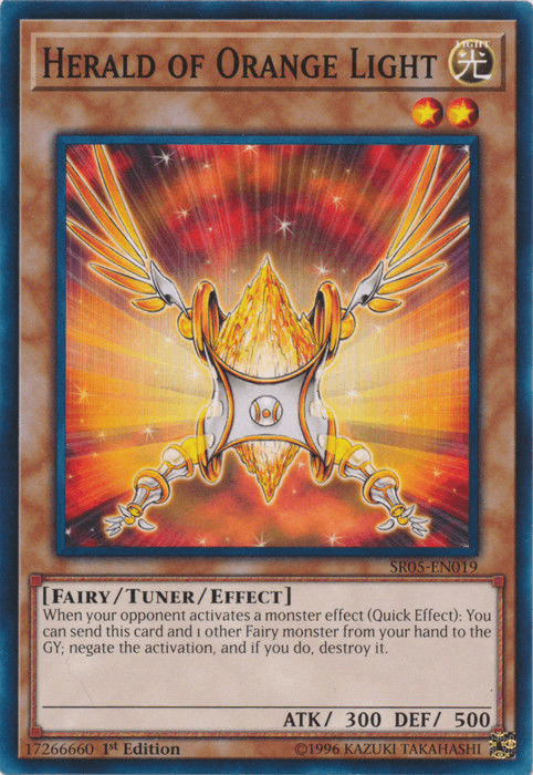 Herald of Orange Light [SR05-EN019] Common - POKÉ JEUX