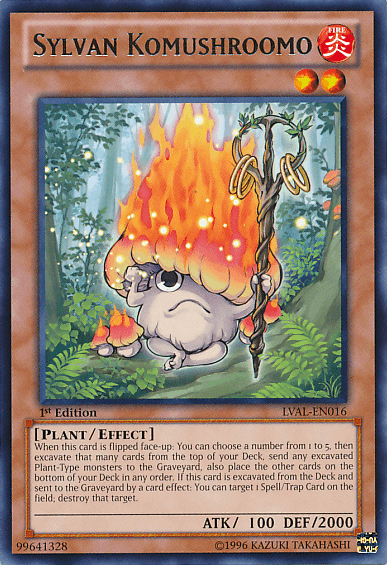Sylvan Komushroomo [LVAL-EN016] Rare - POKÉ JEUX