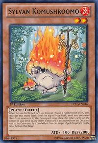 Sylvan Komushroomo [LVAL-EN016] Rare - POKÉ JEUX
