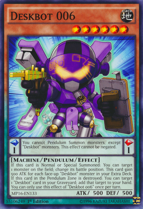 Deskbot 006 [MP16-EN133] Common - POKÉ JEUX