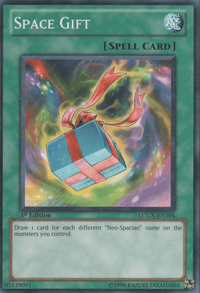 Space Gift [LCGX-EN104] Common - POKÉ JEUX
