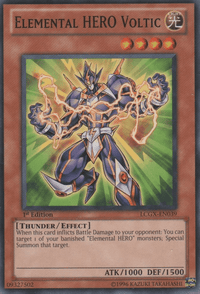 Elemental HERO Voltic [LCGX-EN039] Common - POKÉ JEUX