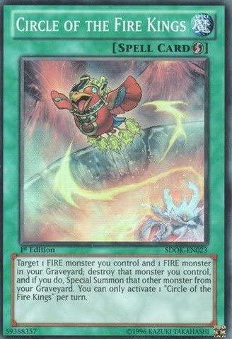 Circle of the Fire Kings [SDOK-EN023] Super Rare - POKÉ JEUX