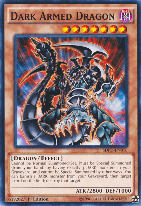 Dark Armed Dragon [SDPD-EN016] Common - POKÉ JEUX