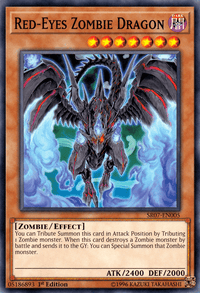 Red-Eyes Zombie Dragon [SR07-EN005] Common - POKÉ JEUX