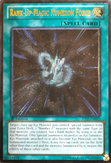 Rank-Up-Magic Numeron Force (UTR) [JOTL-EN059] Ultimate Rare - POKÉ JEUX