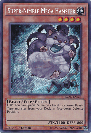 Super-Nimble Mega Hamster [LC5D-EN226] Secret Rare - POKÉ JEUX