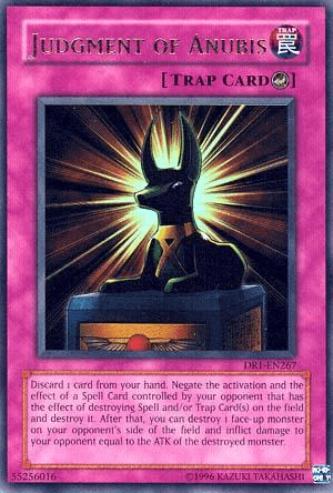 Judgment of Anubis [DR1-EN267] Ultra Rare - POKÉ JEUX