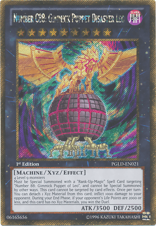 Number C88: Gimmick Puppet Disaster Leo [PGLD-EN021] Gold Secret Rare - POKÉ JEUX