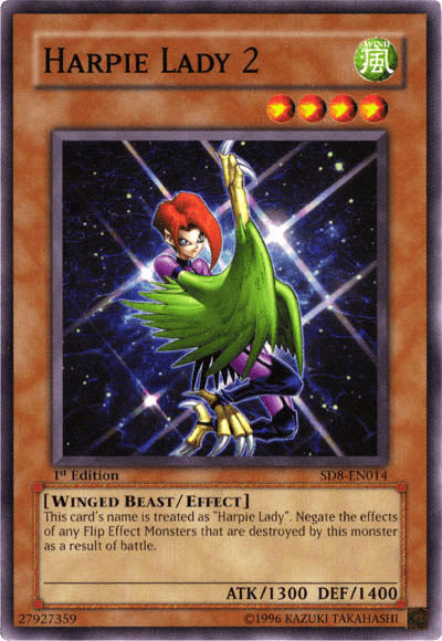 Harpie Lady 2 [SD8-EN014] Common - POKÉ JEUX