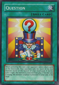 Question [DR1-EN053] Super Rare - POKÉ JEUX