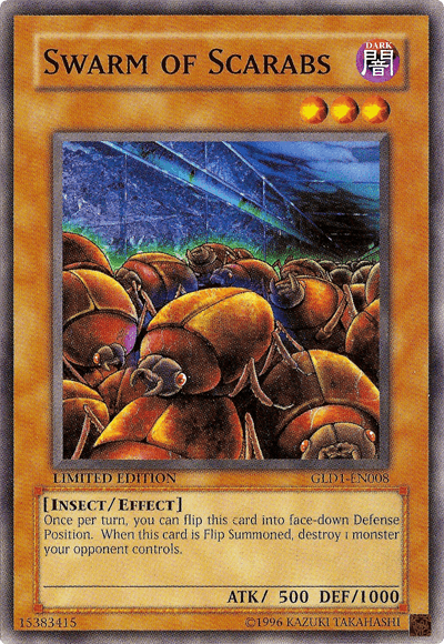 Swarm of Scarabs [GLD1-EN008] Common - POKÉ JEUX