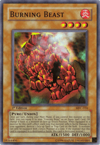 Burning Beast [MFC-016] Common - POKÉ JEUX