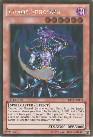 Chaos Sorcerer [PGLD-EN084] Gold Rare - POKÉ JEUX