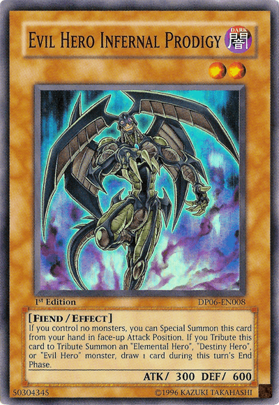 Evil Hero Infernal Prodigy [DP06-EN008] Super Rare - POKÉ JEUX