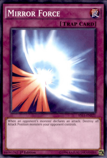 Mirror Force [YS15-ENF21] Shatterfoil Rare - POKÉ JEUX