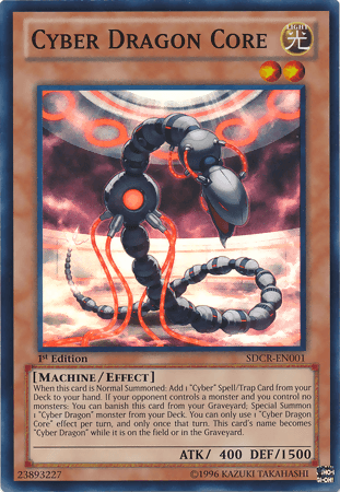 Cyber Dragon Core [SDCR-EN001] Super Rare - POKÉ JEUX