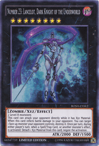 Number 23: Lancelot, Dark Knight of the Underworld [BOSH-ENSE2] Super Rare - POKÉ JEUX