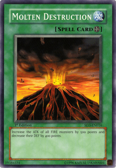 Molten Destruction [SD3-EN016] Common - POKÉ JEUX