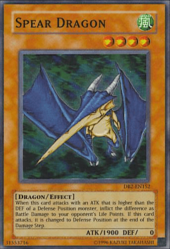 Spear Dragon [DB2-EN152] Super Rare - POKÉ JEUX