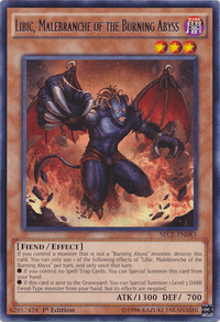 Libic, Malebranche of the Burning Abyss [SECE-EN083] Rare - POKÉ JEUX