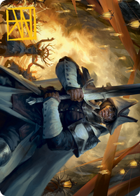 Ritual Guardian Art Card (Gold-Stamped Signature) [Innistrad: Midnight Hunt Art Series]