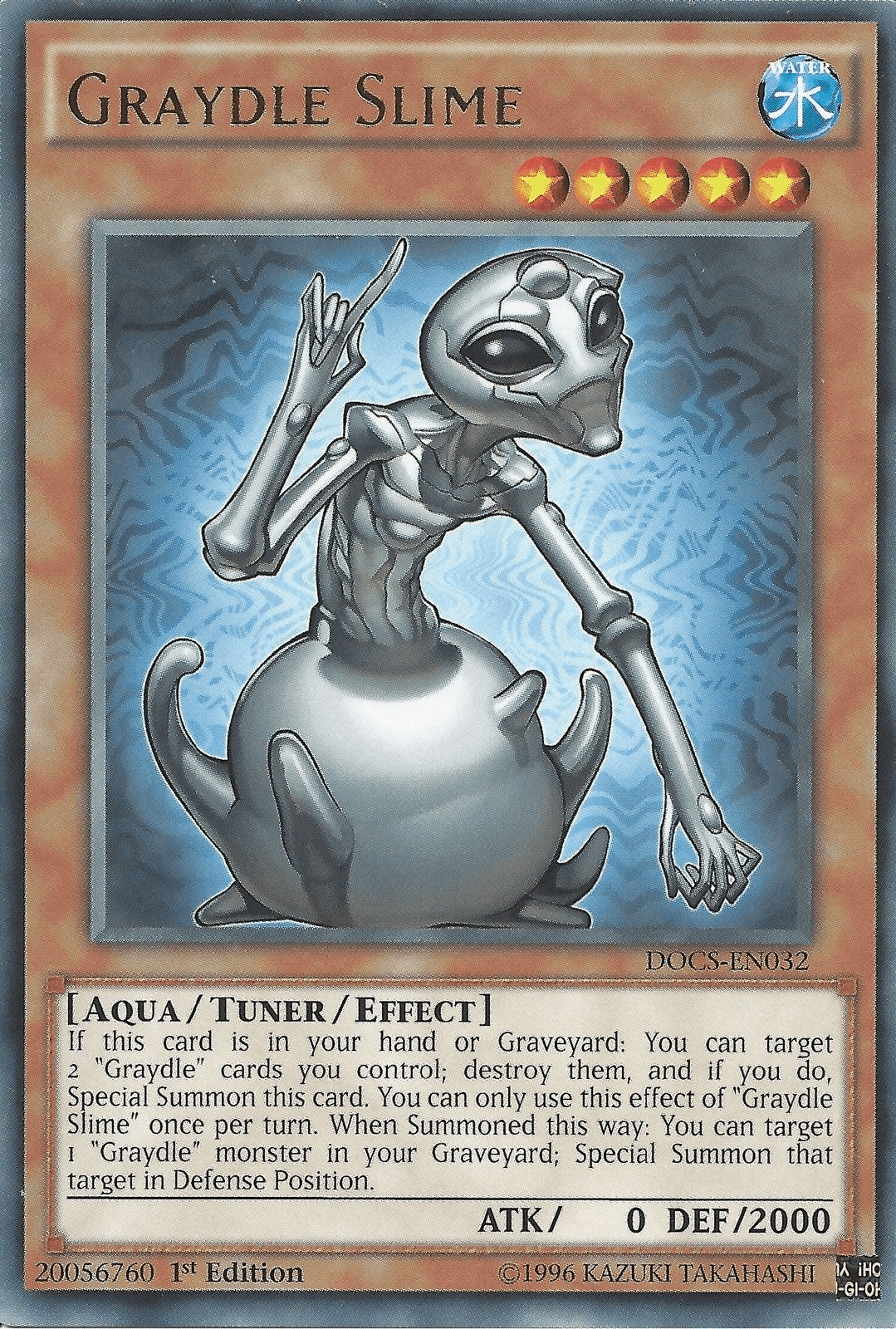 Graydle Slime [DOCS-EN032] Rare - POKÉ JEUX