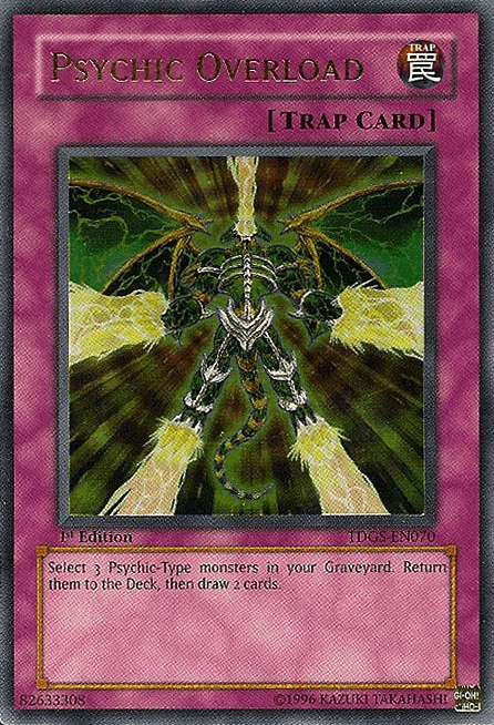 Psychic Overload [TDGS-EN070] Ultimate Rare - POKÉ JEUX