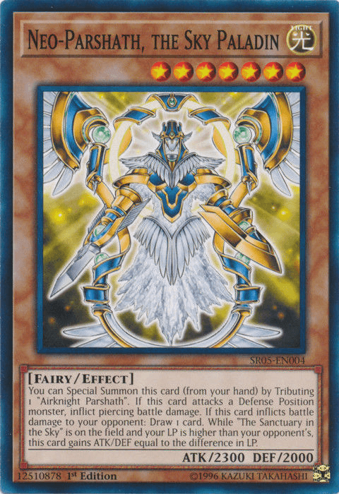 Neo-Parshath, the Sky Paladin [SR05-EN004] Common - POKÉ JEUX