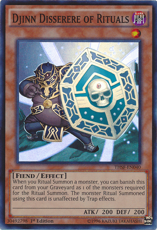 Djinn Disserere of Rituals [THSF-EN040] Super Rare - POKÉ JEUX