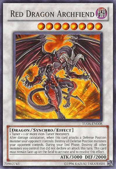 Red Dragon Archfiend [TU06-EN008] Rare - POKÉ JEUX