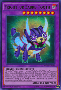 Frightfur Sabre-Tooth [MP16-EN137] Ultra Rare - POKÉ JEUX