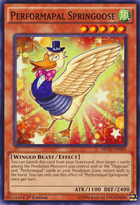 Performapal Springoose [MP16-EN005] Common - POKÉ JEUX