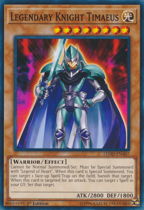 Legendary Knight Timaeus [LEDD-ENA07] Common - POKÉ JEUX