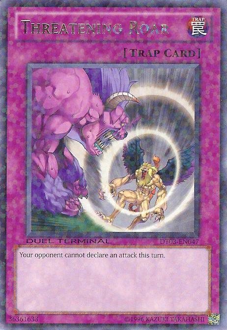 Threatening Roar [DT03-EN047] Rare - POKÉ JEUX