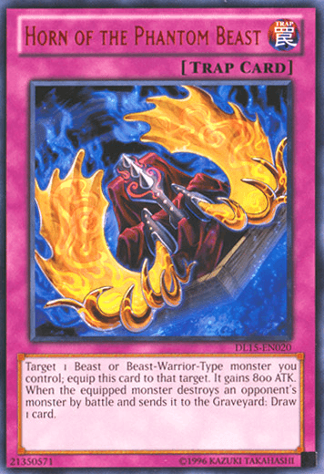 Horn of the Phantom Beast (Red) [DL15-EN020] Rare - POKÉ JEUX