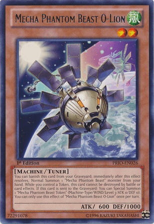 Mecha Phantom Beast O-Lion [PRIO-EN026] Rare - POKÉ JEUX