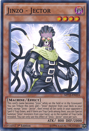 Jinzo - Jector [MP15-EN214] Super Rare - POKÉ JEUX