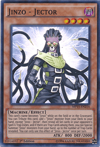Jinzo - Jector [MP15-EN214] Super Rare - POKÉ JEUX