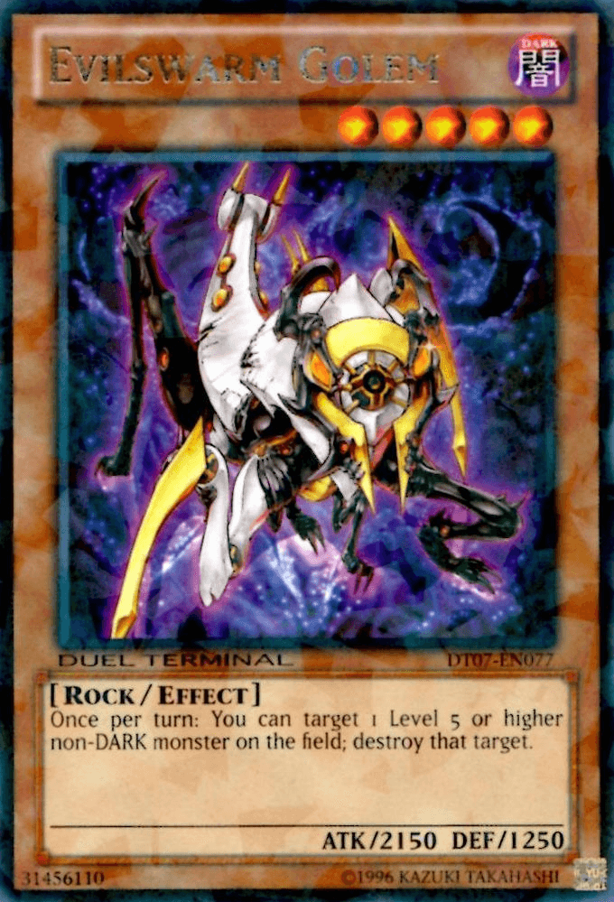 Evilswarm Golem [DT07-EN077] Rare - POKÉ JEUX