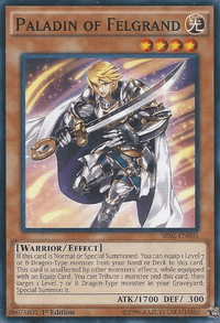 Paladin of Felgrand [SR02-EN003] Common - POKÉ JEUX