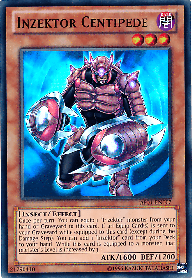 Inzektor Centipede [AP01-EN007] Super Rare - POKÉ JEUX