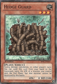 Hedge Guard [BP01-EN157] Starfoil Rare - POKÉ JEUX