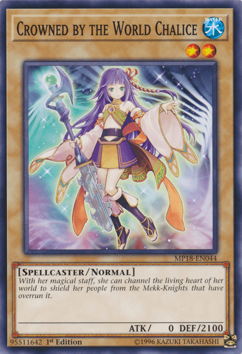 Crowned by the World Chalice [MP18-EN044] Common - POKÉ JEUX