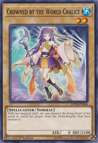 Crowned by the World Chalice [MP18-EN044] Common - POKÉ JEUX