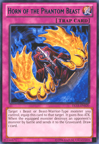 Horn of the Phantom Beast (Blue) [DL15-EN020] Rare - POKÉ JEUX