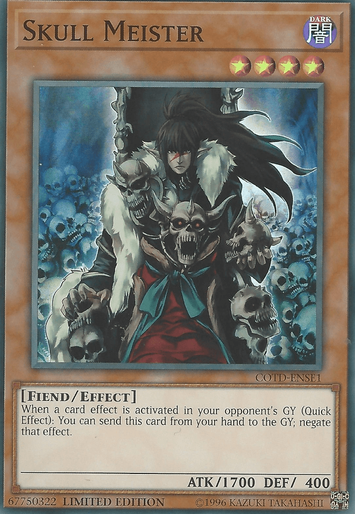 Skull Meister [COTD-ENSE1] Super Rare - POKÉ JEUX