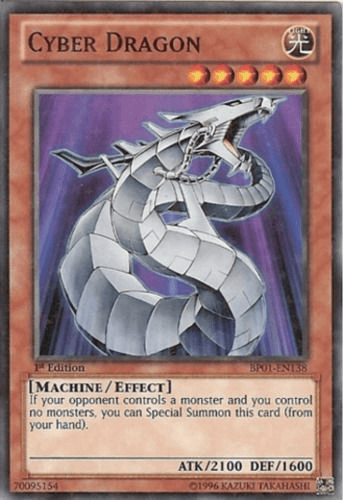Cyber Dragon [BP01-EN138] Starfoil Rare - POKÉ JEUX